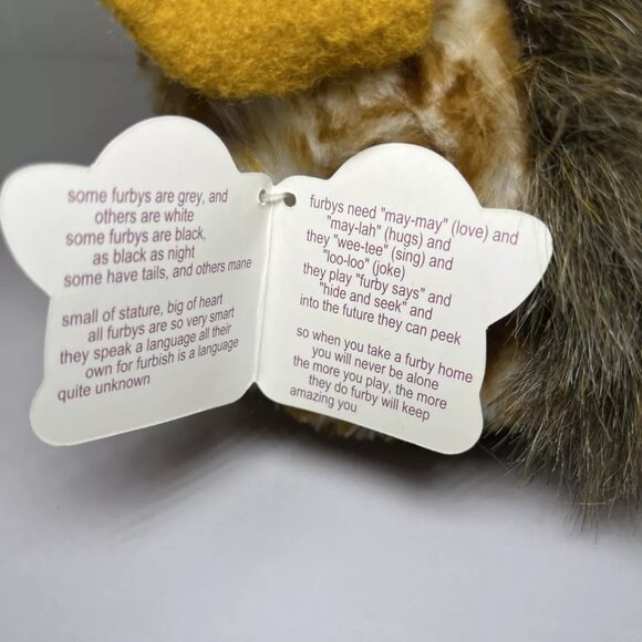 1998 Tiger Electronics Furby Giraffe Brown White NOT WORKING NO POWER - Picture 5 of 8